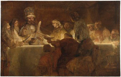 Claudius Civilisの下でのBataviansの陰謀 作： Rembrandt van Rijn